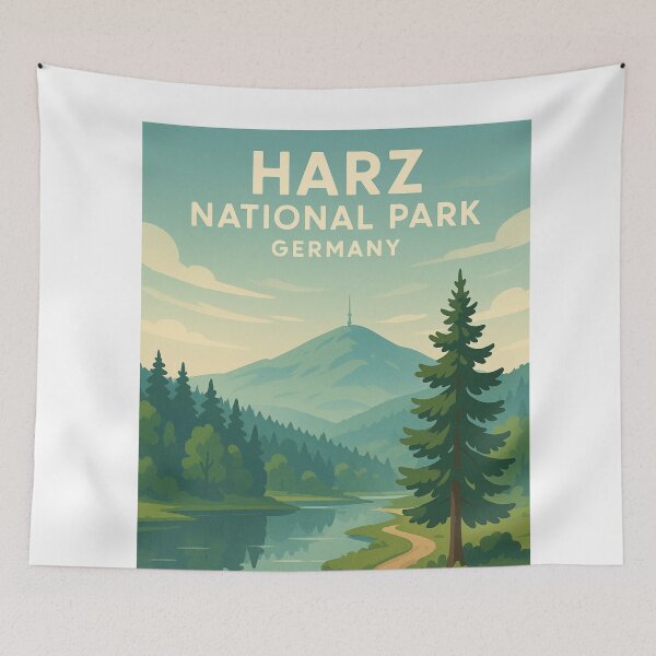 Item preview, Brocken Peak in Harz National Park, Saxony-Anhalt designed and sold by Aryabek.