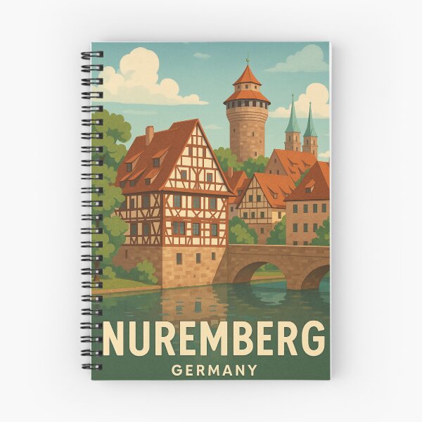 Item preview, Half-Timbered Houses in Nuremberg Old Town, Bavaria designed and sold by Aryabek.