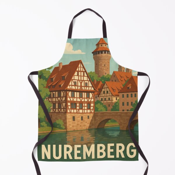 Item preview, Half-Timbered Houses in Nuremberg Old Town, Bavaria designed and sold by Aryabek.
