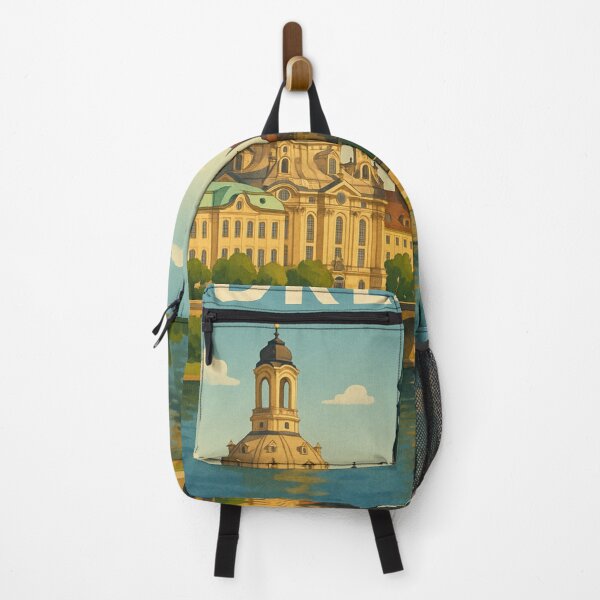Item preview, Evening View of Dresden Altstadt with Frauenkirche and Cathedral designed and sold by Aryabek.