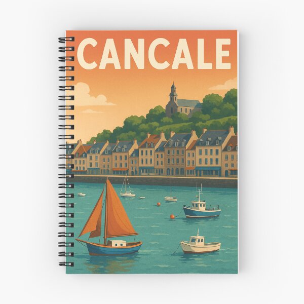 Item preview, Boats Anchored in Cancale Harbor, Brittany Coast designed and sold by Aryabek.