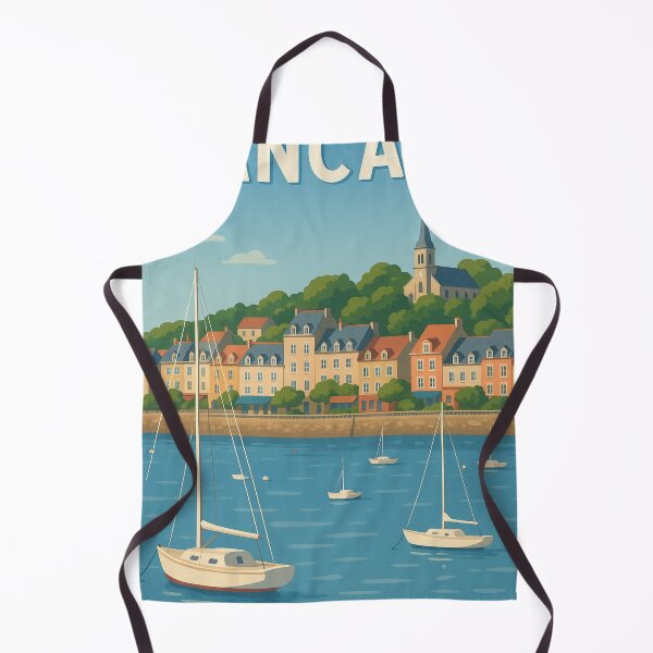 Item preview, Sunset over Cancale Port and Church, Northern Brittany designed and sold by Aryabek.