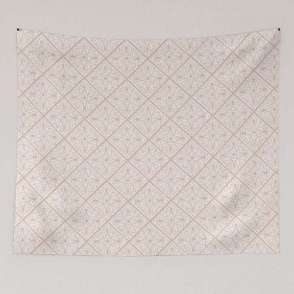 Item preview, Beige Spanish Tiles Pattern 1 designed and sold by Anita's & Bella's Art.
