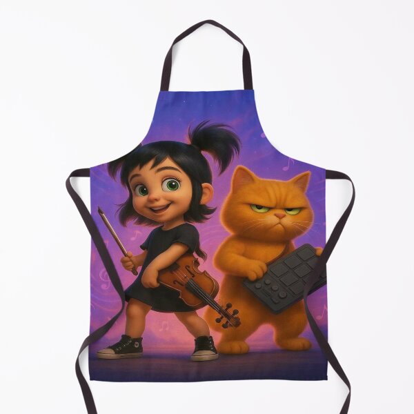 Item preview, Harmony Duo – Aluska and Tigra in the Spirit of Music designed and sold by Shop A&T.