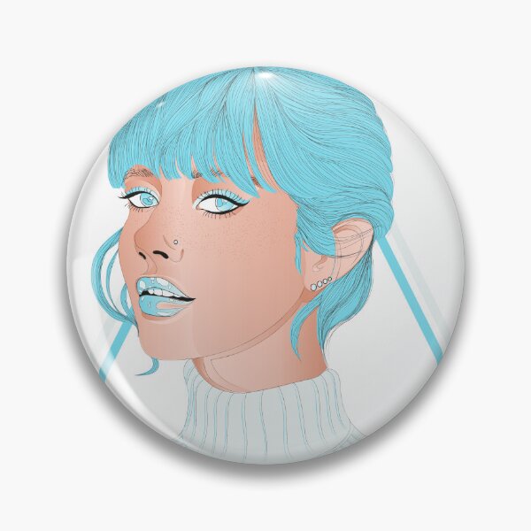 Item preview, Girl in light blue designed and sold by Salmaoly.