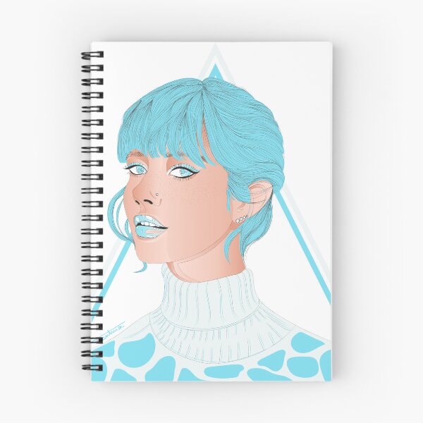 Item preview, Girl in light blue designed and sold by Salmaoly.