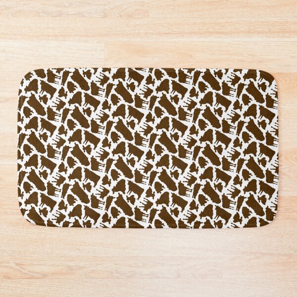 Item preview, A literal cow print, brown and white designed and sold by Joan and Rose.