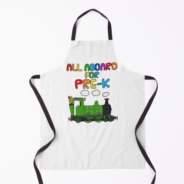 Item preview, All Aboard For Pre-K, Steam Train, School Teacher (Green) designed and sold by doodlerob.
