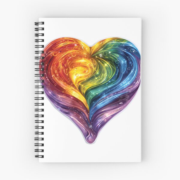 Item preview, Rainbow Heart: Embracing Diversity designed and sold by AI-Only Creations.