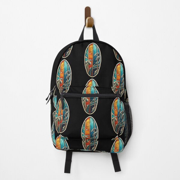 Item preview, Hawaii All Seasons Surfboard with Ocean Waves designed and sold by NautiChic.