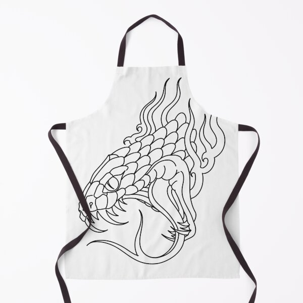 Item preview, Big flame snake designed and sold by Tattoo Illustrations.
