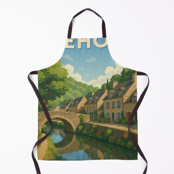 Item preview, Stone Bridge over Canal in Léhon, Brittany designed and sold by Aryabek.