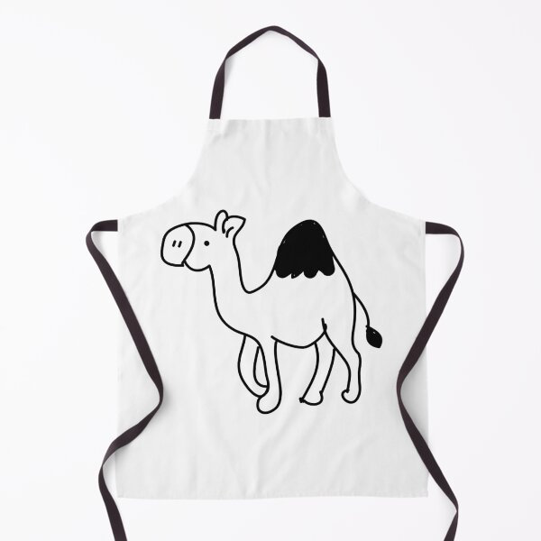Item preview, Cute camel black and white desert animal designed and sold by fluffyfamcraft.