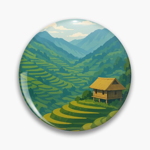 Item preview, Traditional Stilt House in Sapa Rice Terraces, Lao Cai designed and sold by Aryabek.