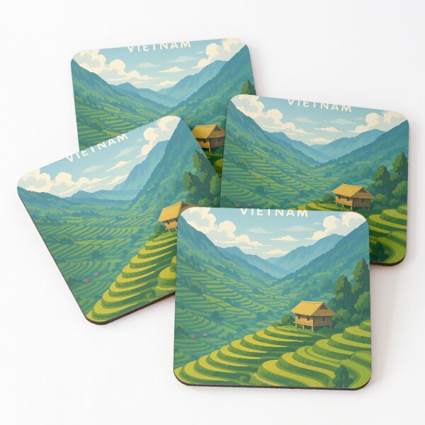 Item preview, Traditional Stilt House in Sapa Rice Terraces, Lao Cai designed and sold by Aryabek.