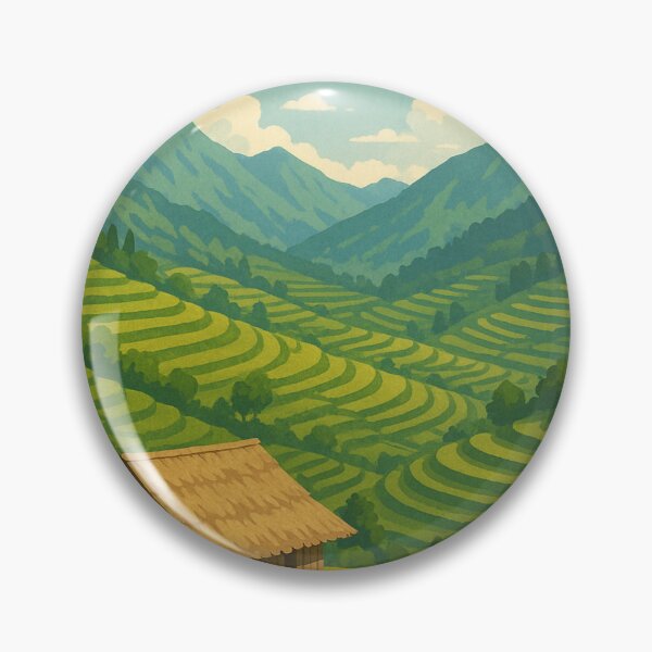 Item preview, Rice Terraces and Village Path in Sapa, Northern Vietnam designed and sold by Aryabek.