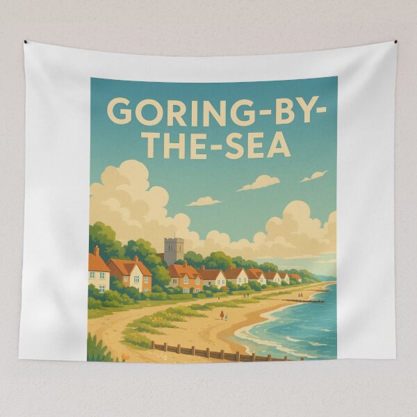 Item preview, Coastal Village of Goring-by-Sea near Worthing, Sussex designed and sold by Aryabek.