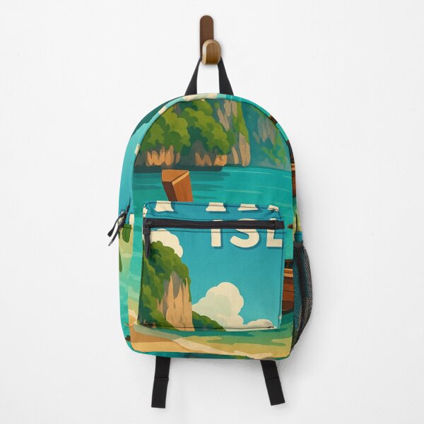 Item preview, Longtail Boat on Beach at Phi Phi Leh, Thailand designed and sold by Aryabek.