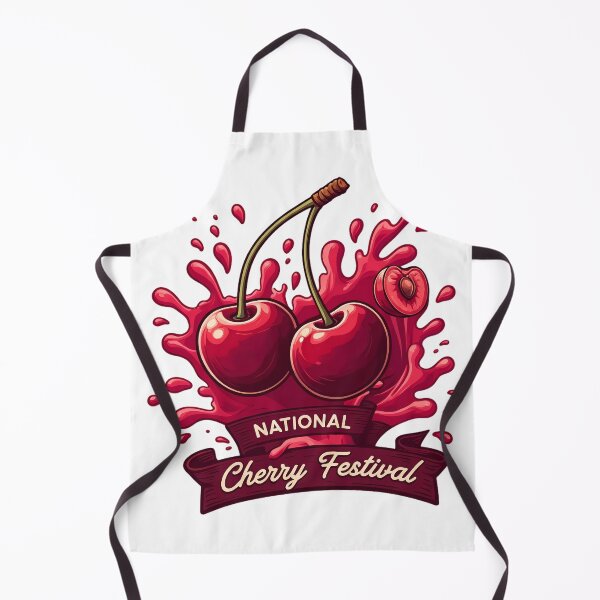 Item preview, Cherry Duo Splash – National Cherry Festival Art designed and sold by PrintBreeze.