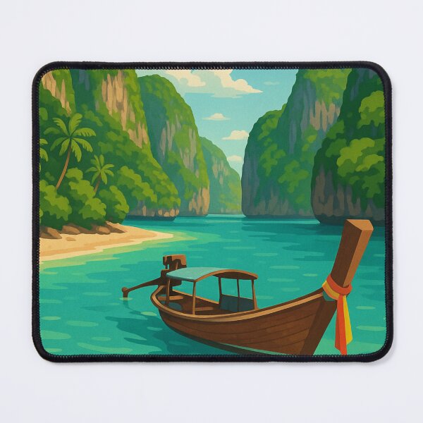 Item preview, Phi Phi Islands Lagoon with Limestone Cliffs, Krabi designed and sold by Aryabek.