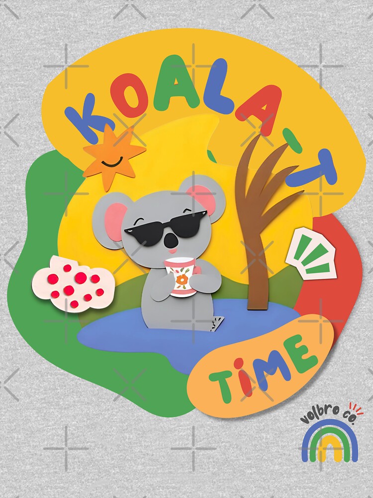 Thumbnail 5 of 5, Toddler Pullover Hoodie, Koala-T Time designed and sold by Volbro-Co.