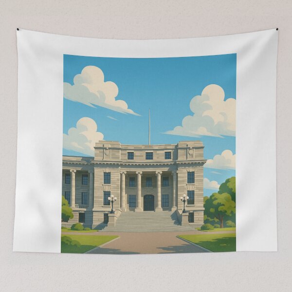 Item preview, Parliament House in Wellington, Capital of New Zealand designed and sold by Aryabek.
