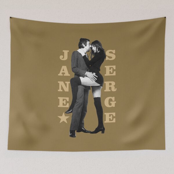 Item preview, Jane Berkin & Serge Gainsbourg designed and sold by TIGERDAVER.