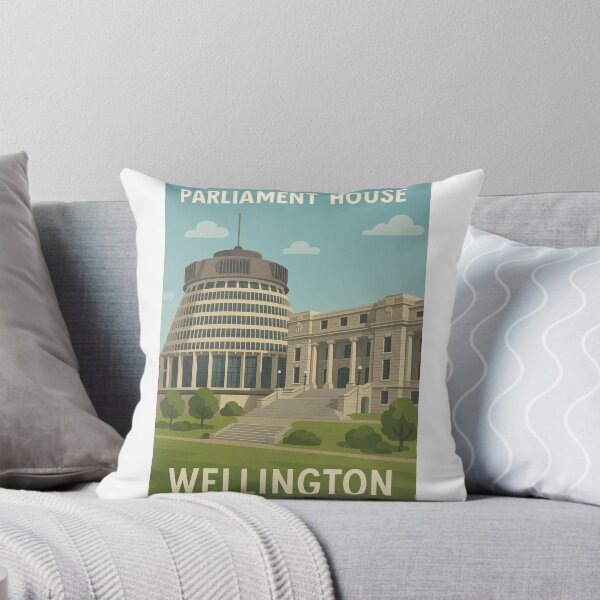 Item preview, The Beehive and Parliament Buildings in Wellington, New Zealand designed and sold by Aryabek.