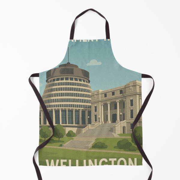 Item preview, The Beehive and Parliament Buildings in Wellington, New Zealand designed and sold by Aryabek.