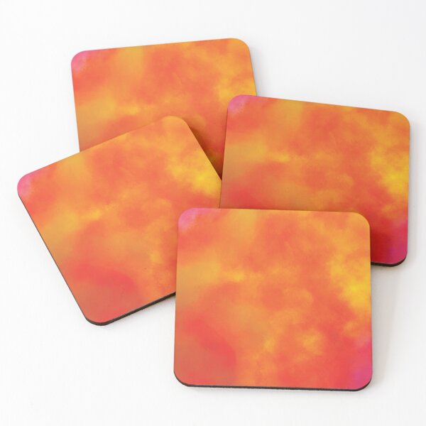 Item preview, Orange Yellow Pink Watercolor designed and sold by AfterCoffee.