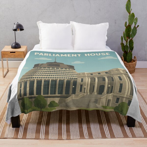 Item preview, The Beehive and Parliament Buildings in Wellington, New Zealand designed and sold by Aryabek.