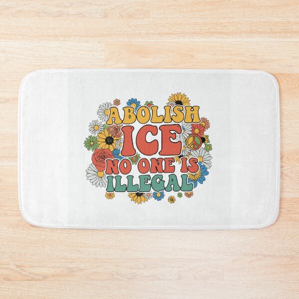 Item preview, Abolish ICE "No One Is Illegal" Immigration Rights Apparel designed and sold by Kubala.