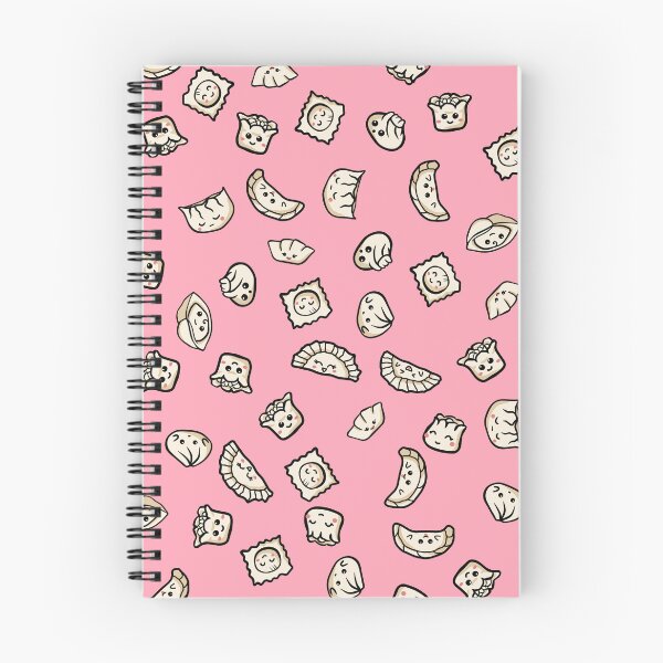 Aperçu de l'œuvre Motif de raviolis kawaii – Nourriture asiatique mignonne créée et vendue par Chigurena.