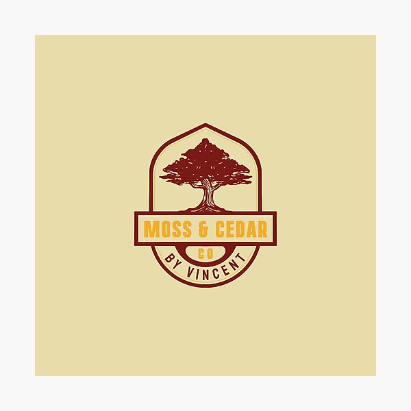Item preview, Moss & Cedar Co. Logo designed and sold by Moss & Cedar Co..