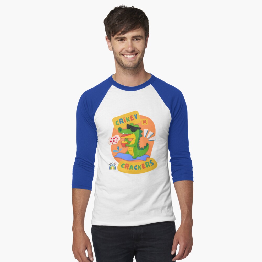Item preview, Baseball ¾ Sleeve T-Shirt designed and sold by Volbro-Co.