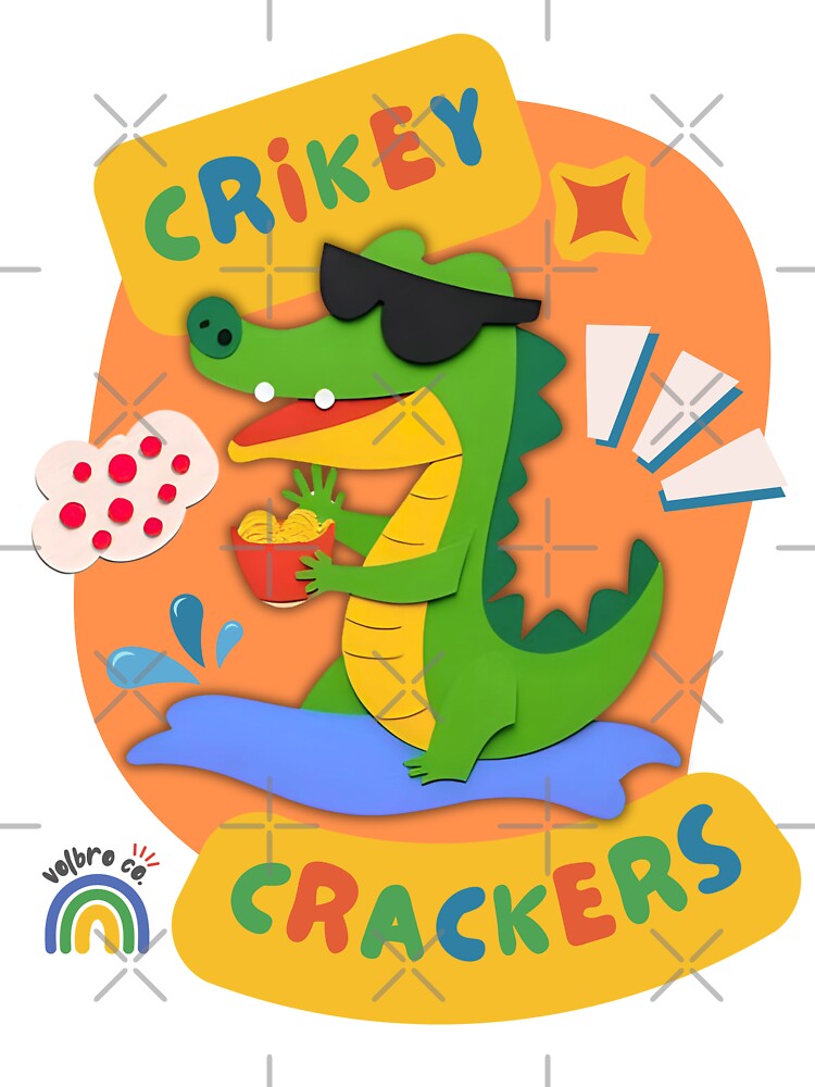 Thumbnail 2 of 2, Kids T-Shirt, Crikey Crackers designed and sold by Volbro-Co.