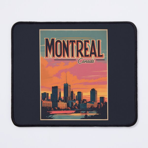 Item preview, A Vintage Illustration of Montreal - Canada designed and sold by GoodOldVintage.