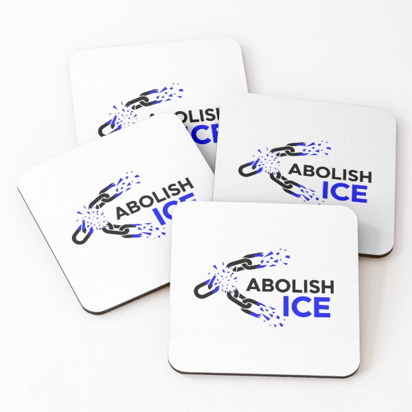 Item preview, Abolish ICE Exploding Chains Immigration Rights Advocacy designed and sold by Kubala.