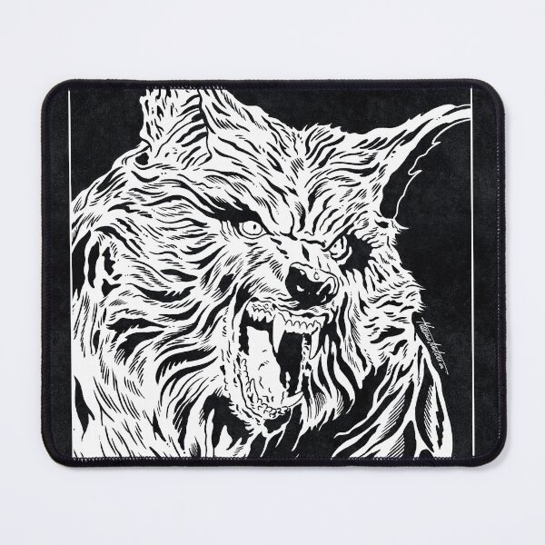 Item preview, WEREWOLF - The Howling (Black and White) designed and sold by FamousWeirdosRB.