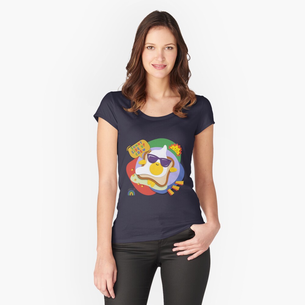 Item preview, Fitted Scoop T-Shirt designed and sold by Volbro-Co.
