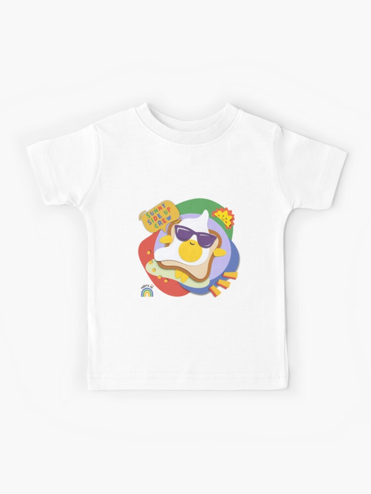 Thumbnail 1 of 2, Kids T-Shirt, Sunny Side Up Crew designed and sold by Volbro-Co.