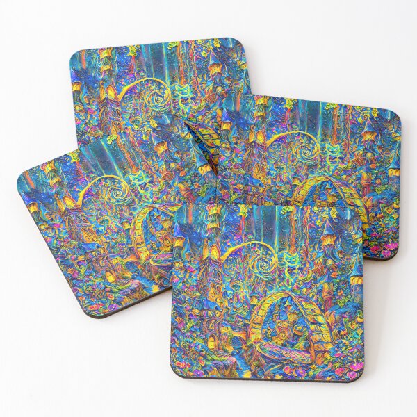 Item preview, Floral Spiral Gateway to Catland designed and sold by blackhalt.