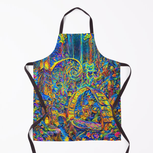 Item preview, Floral Spiral Gateway to Catland designed and sold by blackhalt.