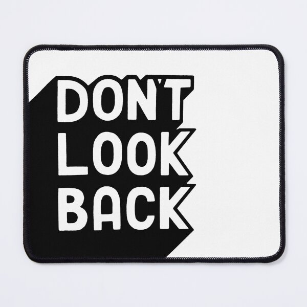 Item preview, Don't look back hand lettering designed and sold by Marta Ambrosetti.