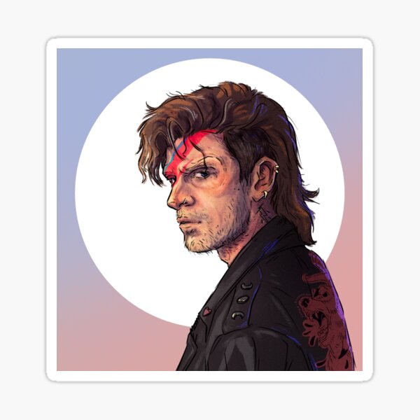 Aperçu de l'œuvre Robin, rock star moderne / BBC Ghosts créée et vendue par CaptainRickbond.