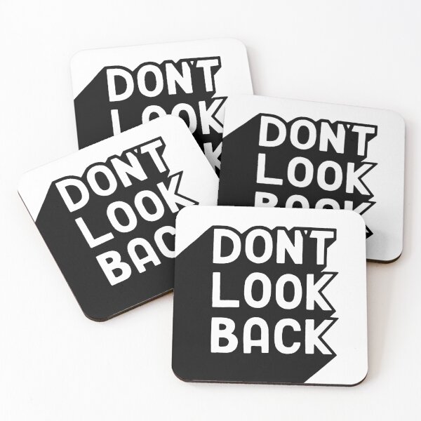 Item preview, Don't look back hand lettering designed and sold by Marta Ambrosetti.