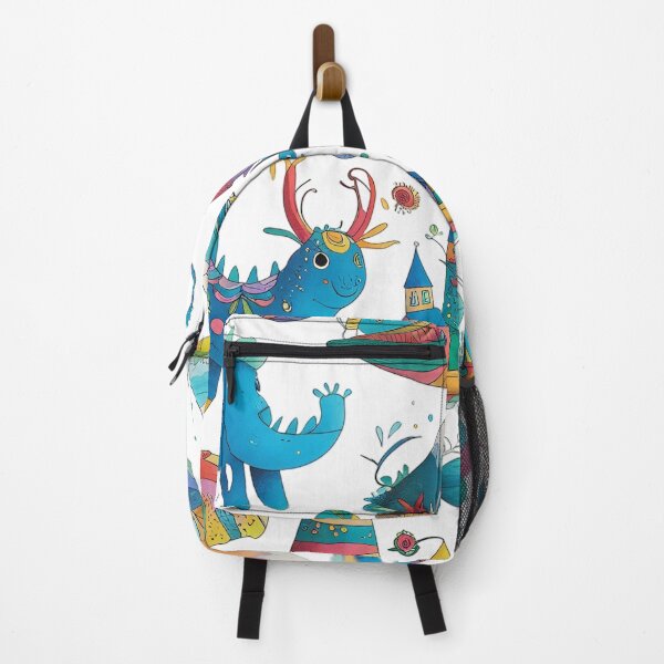 Item preview, Whimsical Fantasy Creatures Pattern designed and sold by KiraChie.