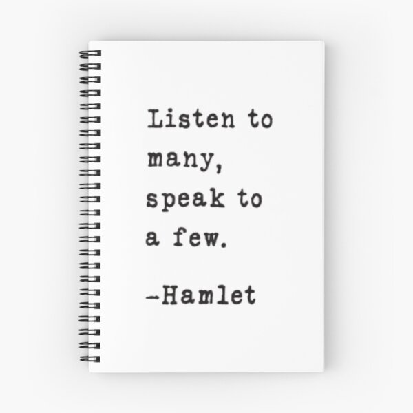 Item preview, Quote of  Hamlet designed and sold by di-Vera-Rosati.