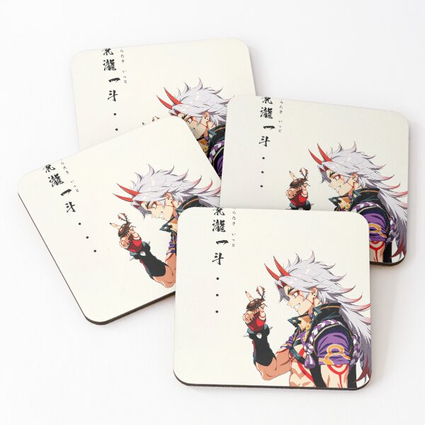 Item preview, Arataki Itto wallpaper designed and sold by OtakuGuys.