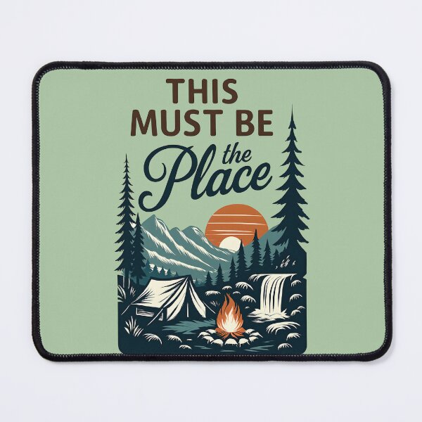 Item preview, RETRO CAMPING SCENE designed and sold by WendyMaree.
